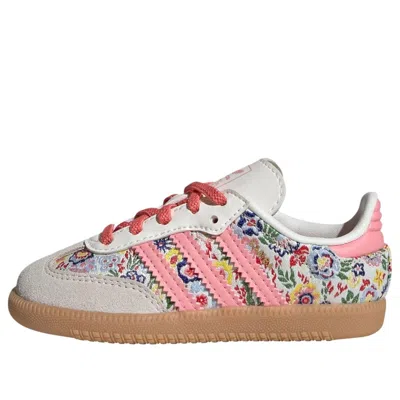 Adidas Originals (td) Adidas X Liberty London Samba Og 'floral Embroidery' In Multi
