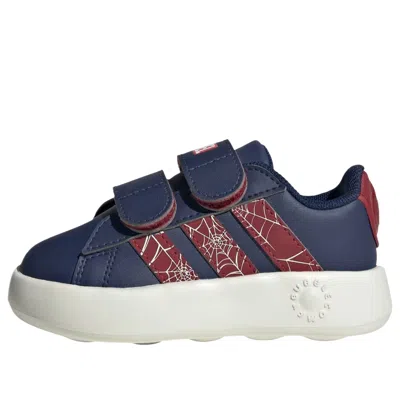 Adidas Originals (td) Adidas X Marvel Grand Court 'spider-man' In Blue