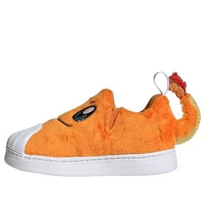 Adidas Originals Kids' Boys  X Pokemon Superstar Quickon In Orange
