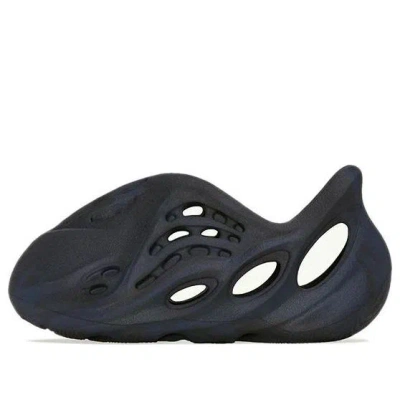 Adidas Originals (td) Adidas Yeezy Foam Runner Infants 'mineral Blue' In Black