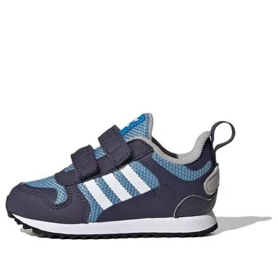 Adidas Originals (td) Adidas Zx 700 Hd 'light Blue Navy White'