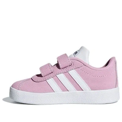 Adidas Originals (td) Toddler Baby Adidas Vl Court 2.0 'pink'