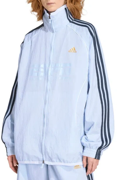Adidas Originals Teamgeist 2.0 Woven Track Jacket In Blue