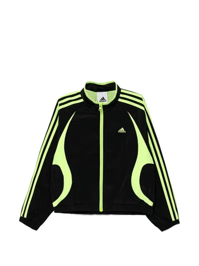Adidas Originals Babies' Teamgeist Three-stripes Jacket In Black