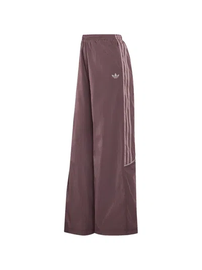 Adidas Originals Teamgeist Track Pants In Purple