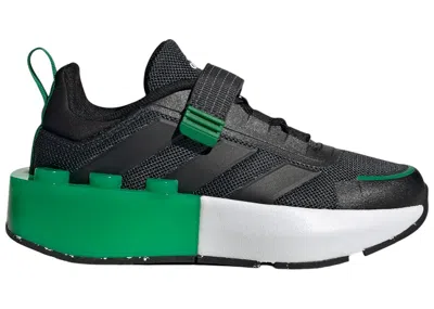 Pre-owned Adidas Originals Tech Rnr Lego Sneakers In Carbon/core Black/green