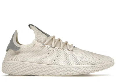 Pre-owned Adidas Originals Tennis Hu Pharrell Sneakers In Chalk White/light Grey