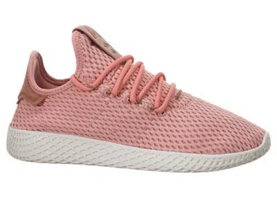 Pre-owned Adidas Originals Tennis Hu Pharrell Williams Sneakers In Tactile Rose/footwear White