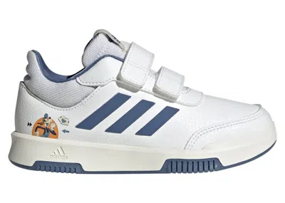 Pre-owned Adidas Originals Tensaur Disney Mickey Mouse Sneakers In Cloud White/crew Blue/off White