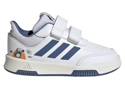 Pre-owned Adidas Originals Tensaur Disney Mickey Mouse Sneakers In Cloud White/crew Blue/off White In Multi