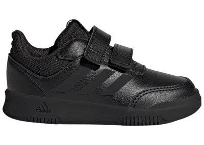 Pre-owned Adidas Originals Tensaur Hook And Loop Grey Sneakers In Core Black/grey Six