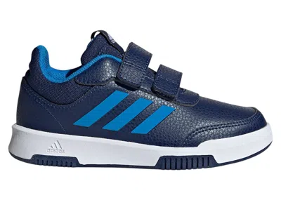 Pre-owned Adidas Originals Tensaur Hook And Loop Sneakers In Dark Blue/blue Rush/cloud White