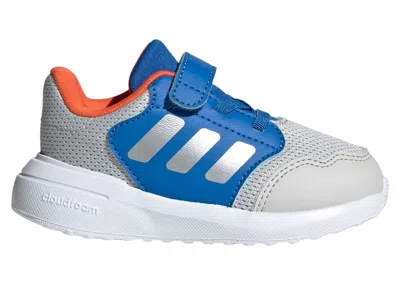 Pre-owned Adidas Originals Tensaur Run 3.0 Sneakers In Grey One/silver Metallic/bright Royal