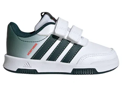Pre-owned Adidas Originals Tensaur Run Disney Mickey Mouse Sneakers In Cloud White/aurora Ivy/lime Burst