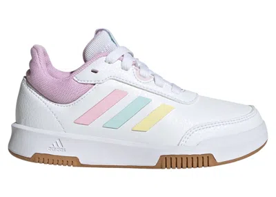 Pre-owned Adidas Originals Tensaur Sneakers In Cloud White/bliss Lilac/halo Mint In Multi
