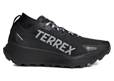 Pre-owned Adidas Originals Terrex Agravic Goretex Trail (women's) Sneakers In Core Black/silver Dawn/grey Two In Multi