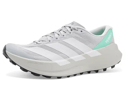Adidas Originals Terrex Agravic Sl Trail Running Shoes Women's Running Shoes Grey/grey/pulse Mint: 8 B - Medium In Multi