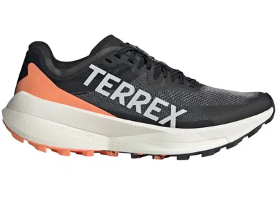Pre-owned Adidas Originals Terrex Agravic Speed Trail Grey (women's) Sneakers In Core Black/grey One/amber Tint