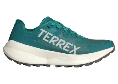 Pre-owned Adidas Originals Terrex Agravic Speed Trail (women's) Sneakers In Pure Teal/grey One/semi Flash Aqua