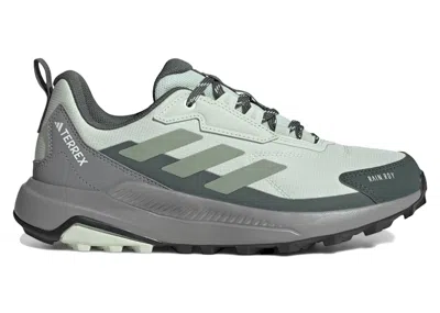 Pre-owned Adidas Originals Terrex Anylander Rain.rdy (women's) Sneakers In Linen Green/silver Green/legend Ivy
