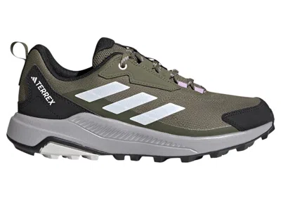 Pre-owned Adidas Originals Terrex Anylander (women's) Sneakers In Olive Strata/dash Grey/night Cargo