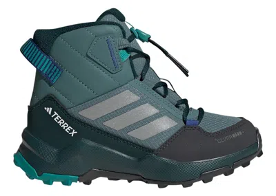 Pre-owned Adidas Originals Terrex Ax4r Mid Climawarm+ Sneakers In Preloved Teal/matte Silver/pure Teal