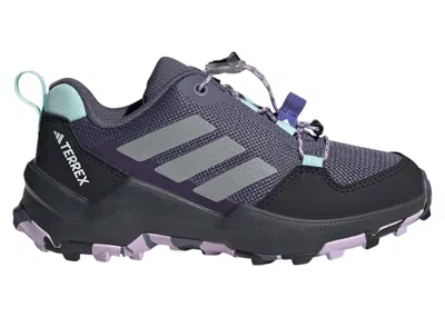 Pre-owned Adidas Originals Terrex Ax4s Speed Lacing Sneakers In Preloved Violet/matte Silver/powder Plum