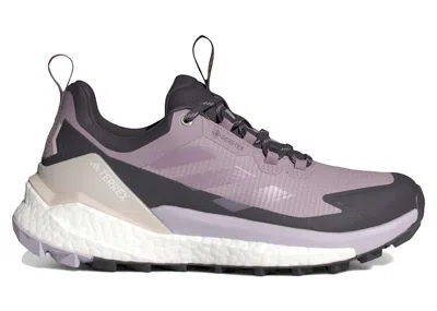 Pre-owned Adidas Originals Terrex Free Hiker 2.0 Low Goretex (women's) Sneakers In Preloved Fig/silver Dawn/aurora Black In Multi