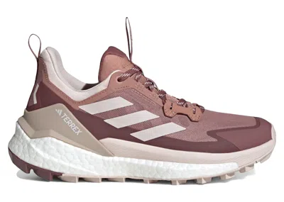 Pre-owned Adidas Originals Terrex Free Hiker 2.0 Low (women's) Sneakers In Warm Clay/putty Mauve/quiet Crimson