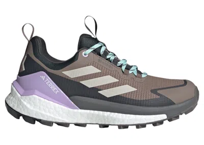 Pre-owned Adidas Originals Terrex Free Hiker 2.0 Lowgoretex (women's) Sneakers In Trace Brown/beige/carbon