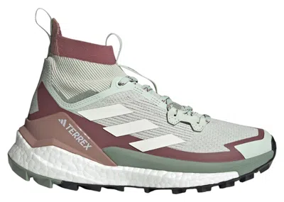 Pre-owned Adidas Originals Terrex Free Hiker 2.0 (women's) Sneakers In Linen Green/off White/burgundy