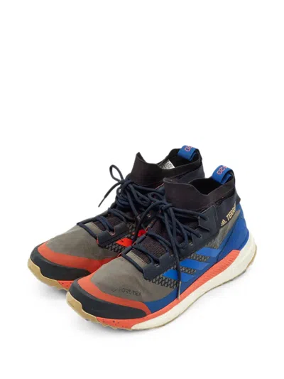 Pre-owned Adidas Originals Terrex Free Hiker Gtx Sneakers In Gray