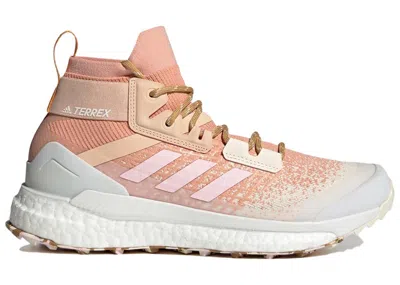 Pre-owned Adidas Originals Terrex Free Hiker Primeblue (women's) Sneakers In Ambient Blush/clear Pink/wonder White In Multi