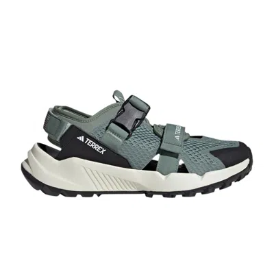 Pre-owned Adidas Originals Terrex Hydroterra At Sandal 'silver Green'