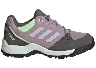 Pre-owned Adidas Originals Terrex Hyperhiker Low Sneakers In Preloved Fig/silver Dawn/green Spark