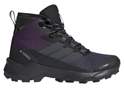 Pre-owned Adidas Originals Terrex Skychaser Ax5 Mid Goretex Climawarm+ Grey (women's) Sneakers In Aurora Plum/grey Six/tent Gre