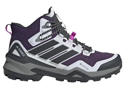 Pre-owned Adidas Originals Terrex Skychaser Mid Goretex (women's) Sneakers In Aurora Plum/carbon/purple Burst