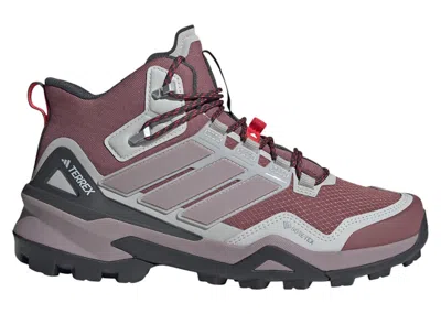 Pre-owned Adidas Originals Terrex Skychaser Mid Goretex (women's) Sneakers In Burgundy/preloved Fig/grey Two In Multi