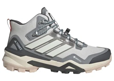 Pre-owned Adidas Originals Terrex Skychaser Mid Goretex (women's) Sneakers In Grey One/off White/grey Three In Multi