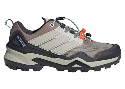 Pre-owned Adidas Originals Terrex Skychaser (women's) Sneakers In Trace Brown/beige/semi Flash Aqua