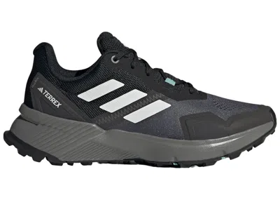 Pre-owned Adidas Originals Terrex Soulstride Grey (women's) Sneakers In Core Black/crystal White/grey Four In Multi