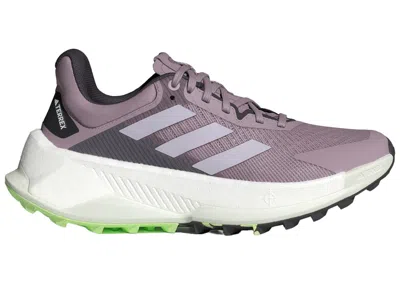 Pre-owned Adidas Originals Terrex Soulstride Ultra Trail (women's) Sneakers In Preloved Fig/silver Dawn/aurora Black