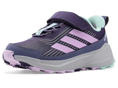 Adidas Originals Terrex Trailmaker 2 Hiking Shoes Kids Shoes Aurora Plum/powder Plum/semi Flash Aqua: 3.5 Big Kid M In Multi