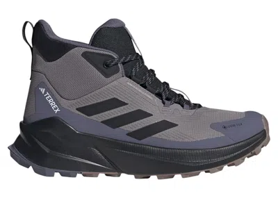 Pre-owned Adidas Originals Terrex Trailmaker 2.0 Mid Goretex (women's) Sneakers In Taupe Oxide/core Black/preloved Violet