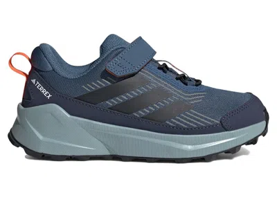 Pre-owned Adidas Originals Terrex Trailmaker Sneakers In Wonder Steel/core Black/semi Impact Orange In Multi