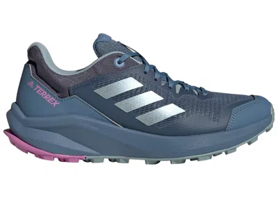 Pre-owned Adidas Originals Terrex Trailrider Trail (women's) Sneakers In Wonder Steel/magic Grey Met/pulse Lilac In Multi