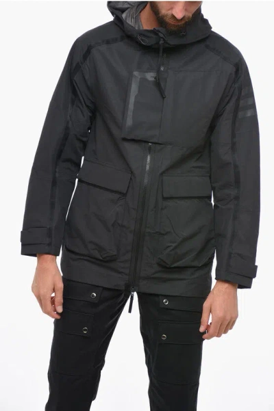 Adidas Originals Terrex Utility Windbreaker In Black