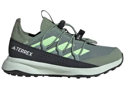 Pre-owned Adidas Originals Terrex Voyager 21 Heat.rdy Travel Sneakers In Silver Green/green Spark/crystal Jade