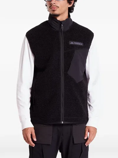 Adidas Originals Terrex Xploric High-neck Gilet In Black