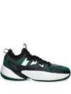 Adidas Originals Textured Trainers In Green